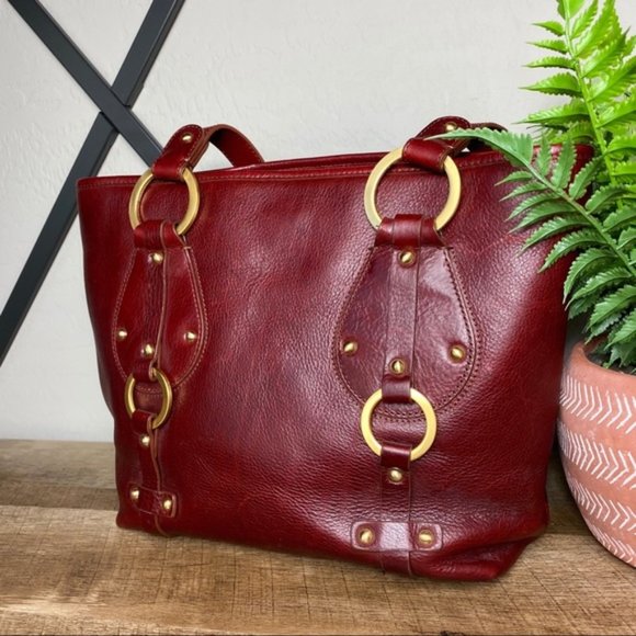 SOLD Etienne Aigner Leather Tote - Picture 2 of 10